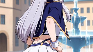 Anime and games girls dancing