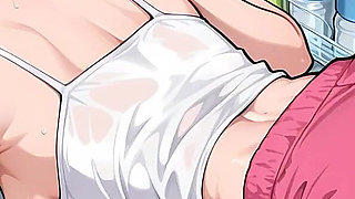 Alone with My Stepsister Taboo Hentai Game Ep.3 Kissing Step Stepsister First Time and Caught Masturbating in the Shower!