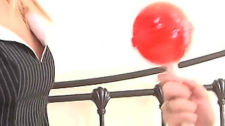 Brook Pretends That She Is a Teacher and Wants to Punish Her Naughty Student