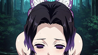 Demon Slayer Shinobu sex Tanjiro anime hentai cartoon sex big tits doggystyle creampie ass japanese indian naruto hardcore