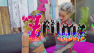 Hardcore Tattoo Dominatrix Uses My Holes!