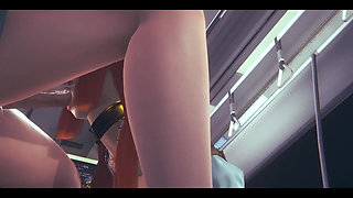 Genshin Impact - Nilou Handjob and Blowjob - Japanese Asian Manga Anime Film Game Porn