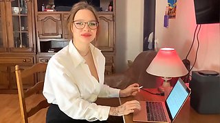 Lustful Teacher Takes Bribes only for Sex with Subs