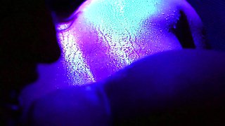 Brunette hot amateur finger fucking cunt at the beach