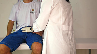 Student is seen by the university nurse