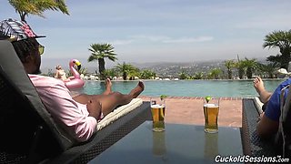 Dan Ferrari Pounds Producers Wife Belle OHara with BBC