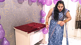 New Year Celebration with Rosser Fero Chocolate Cake Hardcore Sex