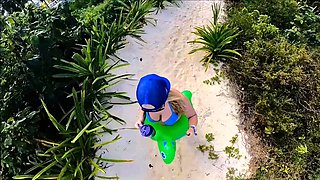 Blonde Teen Moaning In Pleasure While Masturbating