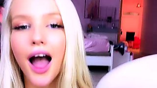 Two big tit blonde babes fucking a big