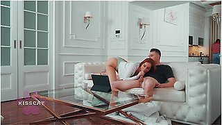 Audrey Reid And Kiss Cat In Oops... Cum Inside Wifes Stepsister!? Husband Fucks Two Step Sis In Share Bed X Mrcat