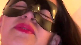 Stepmom Lets Herself Be Pampered, in the End They Get Hot Fucks and Swallows Cum