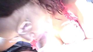 Wanita Tan Rough Blowjob Drains Big Cock Dry