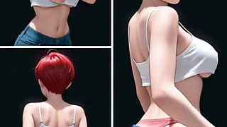 Hentai anime - My friend's stepmom greets me with her ass open