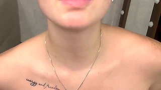 Playing and Oiling My Tits