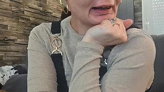 My mother-in-law wanted a big cock in her pussy and was thirsty for sperm.