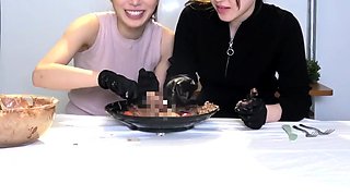 Asian Japanese Schoolgirl Glasses