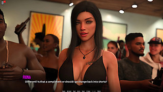 Dominos Beach 21: Victory Party Start & Christine's Anniversary Worry (sfw)