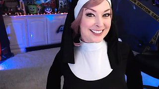 Amateur striptease and Solo masturbation