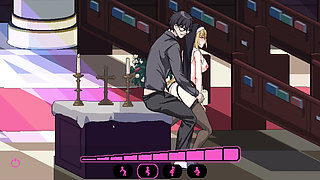 Hentai Game - Church Hentai Sex Scenes 3 (Rika The Lewd Nun Heroines) - The Censor