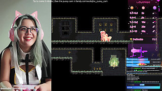 Lewd God Gameplay - Gabbi Plays as a Horny Divine Slut in Heat