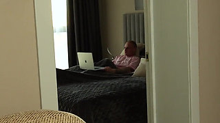 Cuckold Step-family Gets so Horny Watching Their Stepson Masturbating