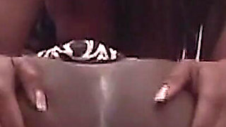 Two Insatiable Ebony Amateurs Drain One Lucky Stud
