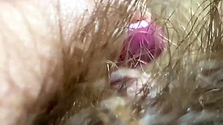 Extreme close-up big clit vagina asshole mouth giantess fetish video hairy body!