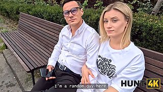 Hunt4k. stranger has a surprise for a duo