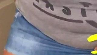 Desperate for Wee Pissing on the Floor