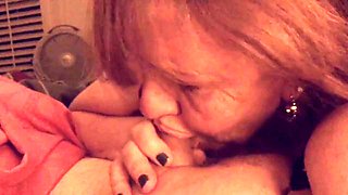 Granny Carmens Throwback Close-Up Cock Sucking Compilation