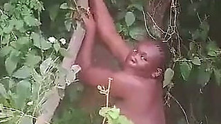 Fucking in the Bush with Natural Breeze Is Very Good and Sweet