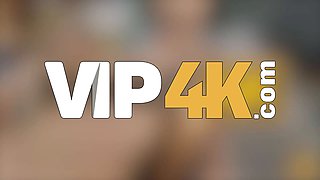Vip4k. nailed a hot blondie in a three-way, her boyfriend was cuckolding