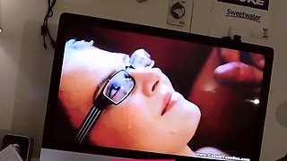 Cum-Splattered Glasses Old-Young Blowjob