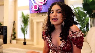 Slutty Desi Friend Cums Hard on Big Cock