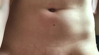 POV - Riding Him and Moaning / Skinny German Girl