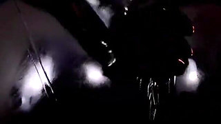 Latex Rubber Catsuit Tease by Fetish Model