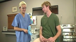 Horny Nurse Gets Wet by Young Patient