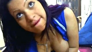 Pregnant Latina Webcam Show - Gaping Wide