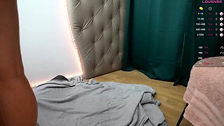 Big boobs russian milf toys her ass on webcam