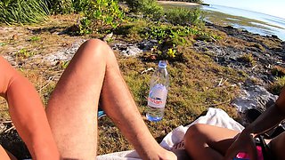 Public Beach Barebacking