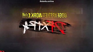 Raunchy ebony babe breathtaking sex clip