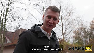 Shame4k. he detected this milf's fattest secret: she enjoys hard aggressive sex