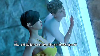 SHADOWS OF TEMPTATION fap with my acquaintance to open the door
