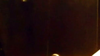 25 Mature Woman Masturbating with Her Feet up on a Glory Hole Table - Ruby