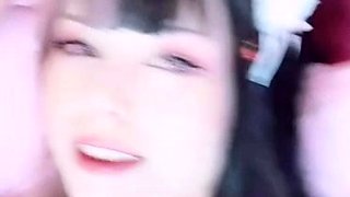 Japanese Teen Orie Okano Being Penetrated With Toys