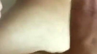 The Footjob and Oil That I Have Given to a Big Cock Until I Made It Shoot a Lot of Milk