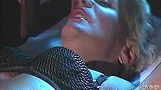 Man Crossdresser Dressed Like A Woman Fucks Hot Blonde in fetish vintage hardcore - Big dick