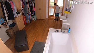 Stepsis Is Horny For Stepbros Cock After Catching Him Watching Her Naked