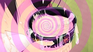 Hentai chick enjoys anal sex at the gym