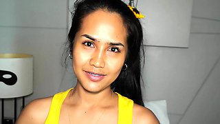 Thai MILF wife best POV blowjob video